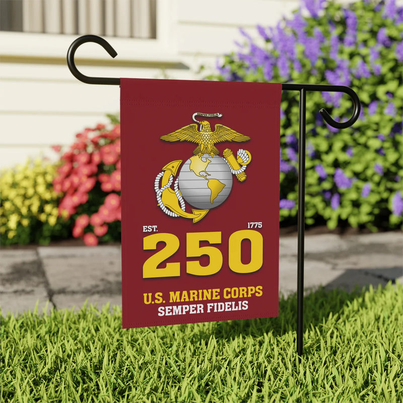 USMC Est 1775 Semper Fidelis Garden Flag