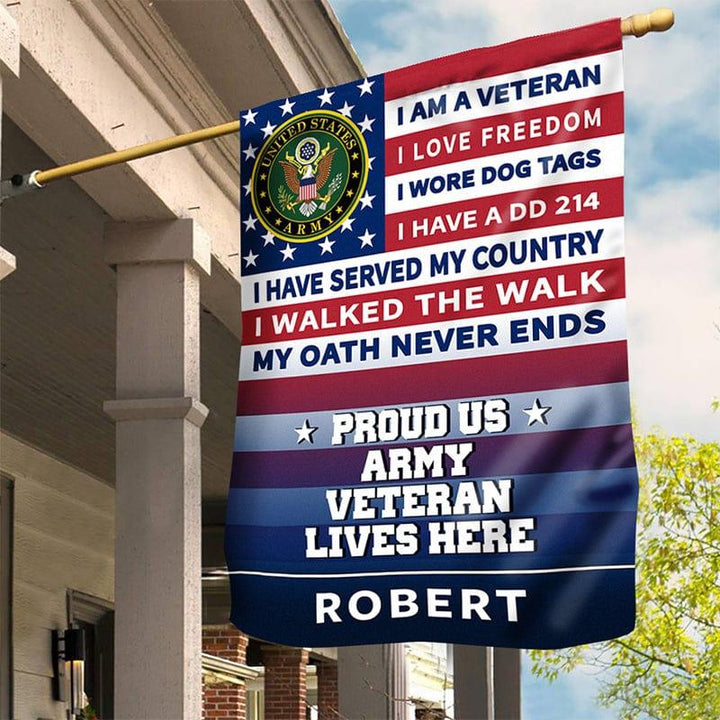 Veteran Retired Garden Flag House Flag 3x5 Flag