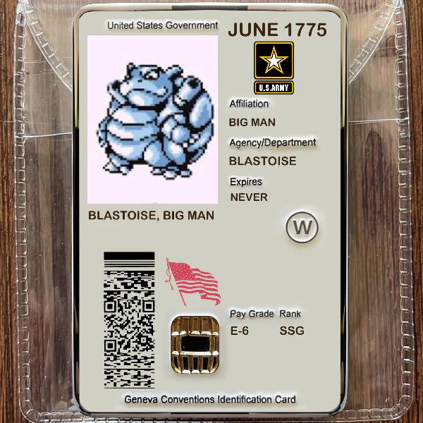 Custom CAC-Style Coin with Branch Logo – Military Gift for Veterans