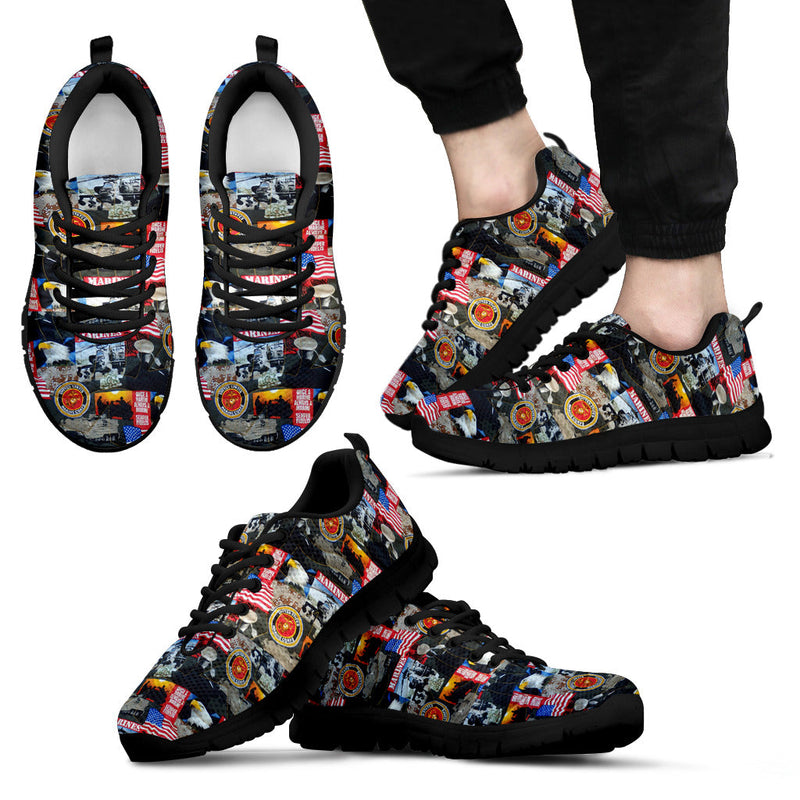 USMC Marine Pattern Sneakers