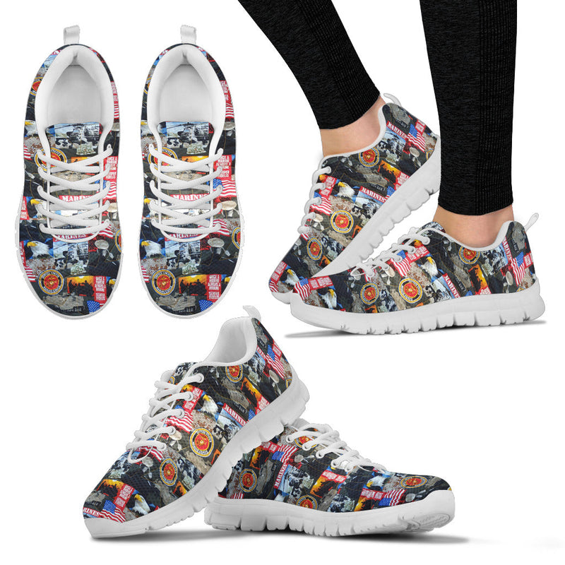 USMC Marine Pattern Sneakers