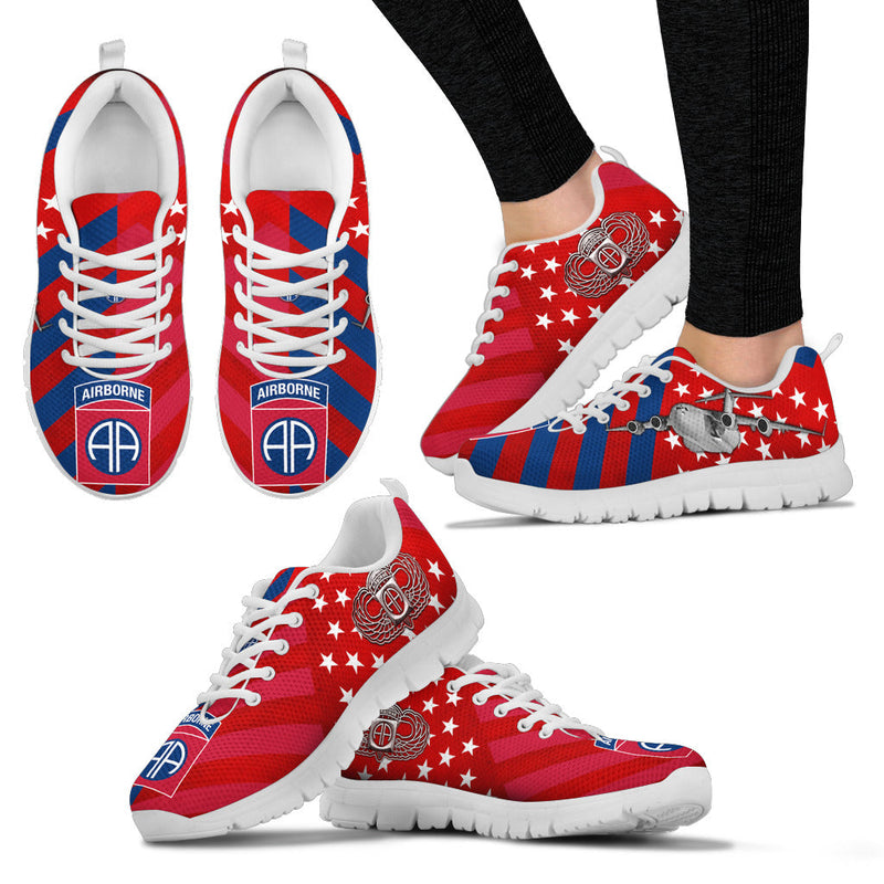 82nd Airborne Division Black Men Sneakers