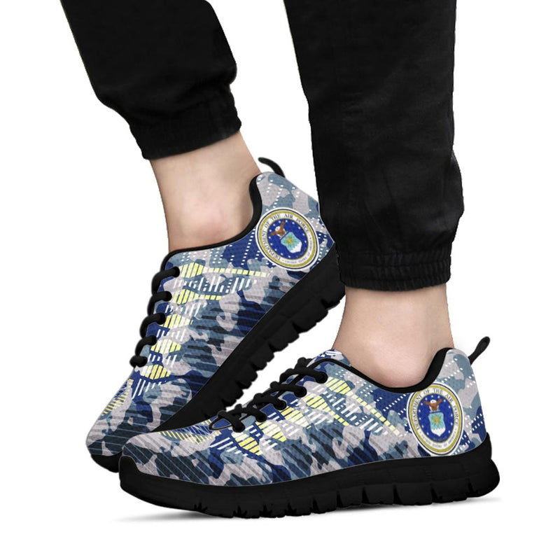 Air Force Logo Camo Sneakers
