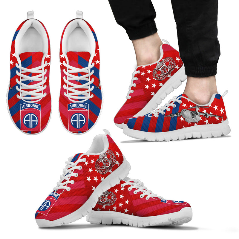 82nd Airborne Division Black Men Sneakers