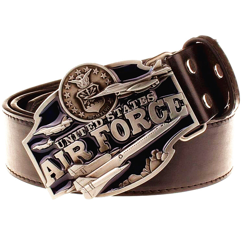 United States Air Force American Style Faux Leather Belt
