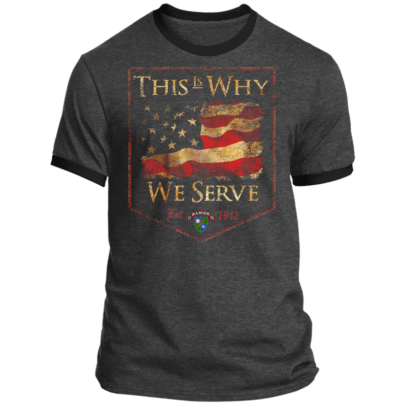 75TH THIS IS WHY WE SERVED SHIRT