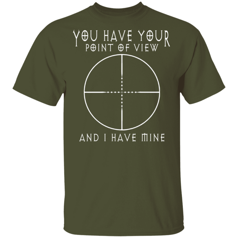 YOU HAVE YOUR POINT OF VIEW SHIRT