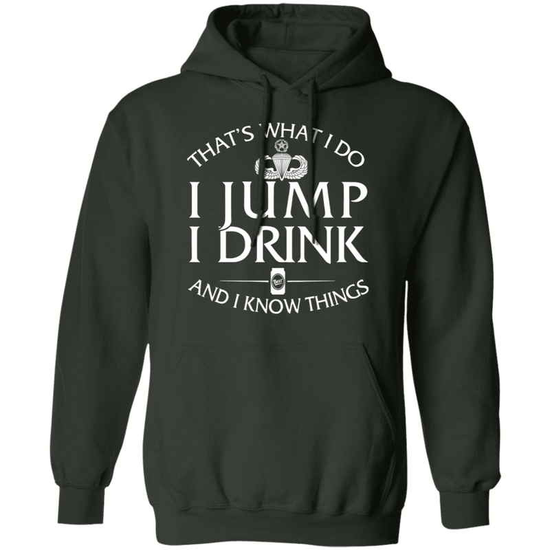 Master Parachutist Badge I Jump Drink Shirt