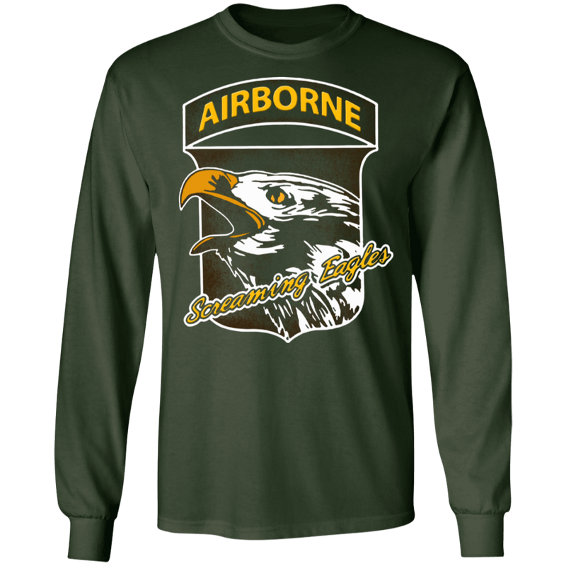 AIRBORNE SCREAMING EAGLES SHIRT