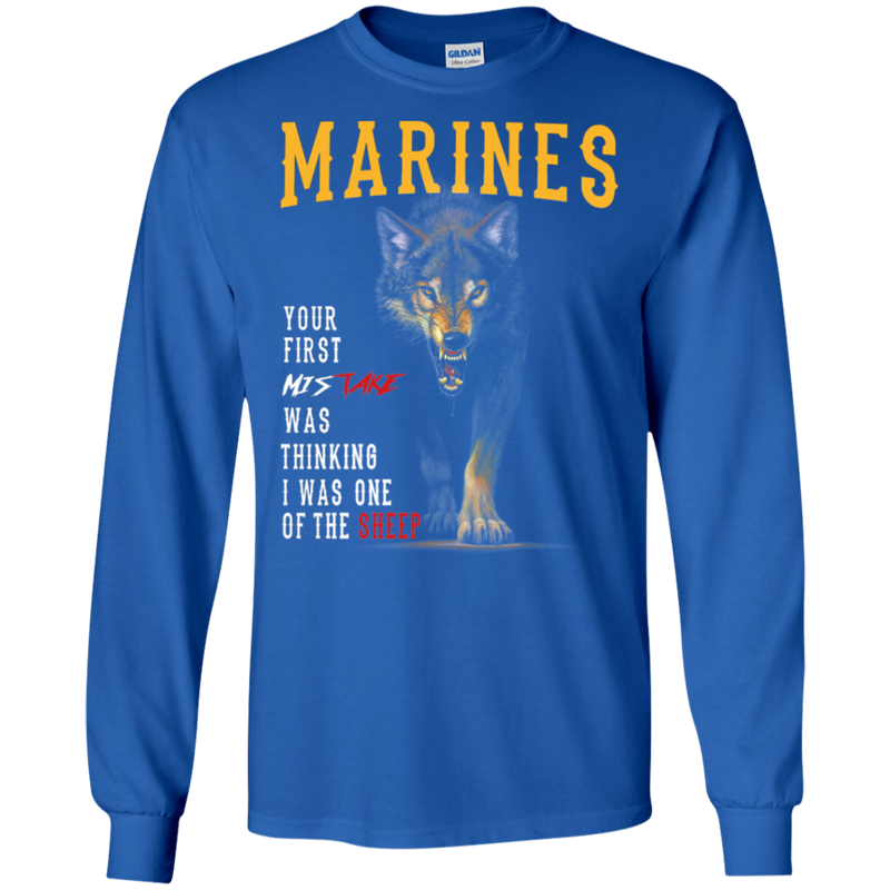 Marines Think I was one of the sheep