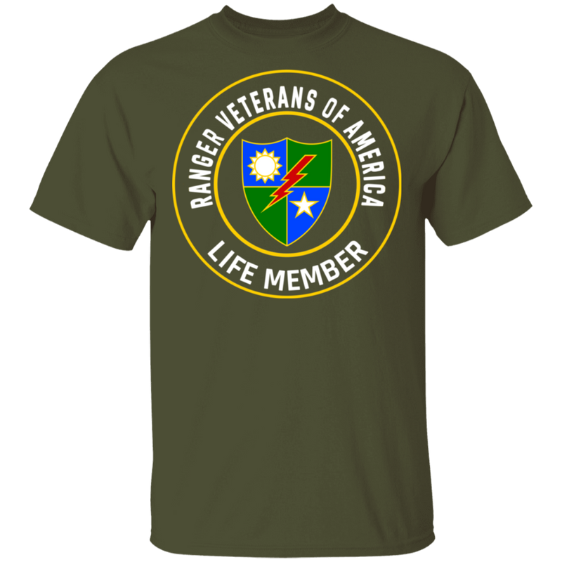 RANGER VET OF AMERICA LIFE MEMBER SHIRT