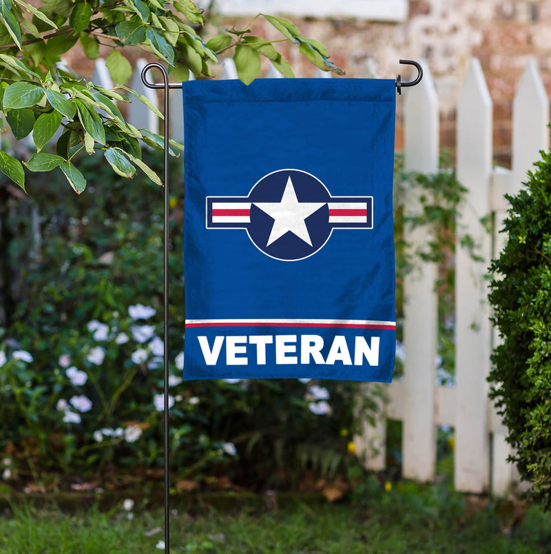 US AIR FORCE VETERAN GARDEN FLAG