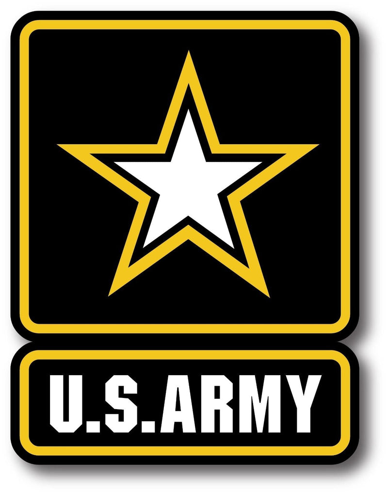 US ARMY Military Car Decal Bumper Sticker High Quality Diamond Gloss 5