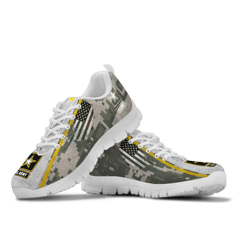 Army Camo Star Logo Sneakers