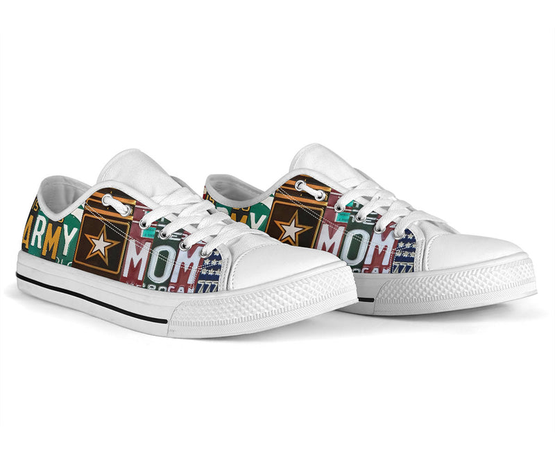 Army Mom Low Top Shoes