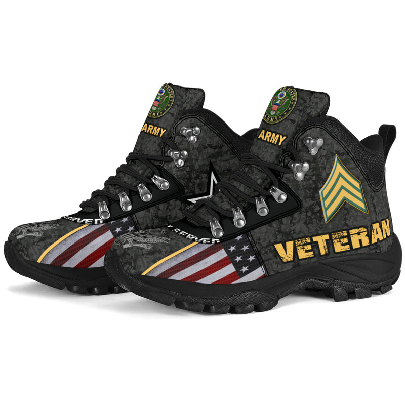 US. Army Logo Rank ALPINE BOOTS
