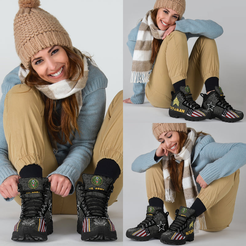 US. Army Logo Rank ALPINE BOOTS