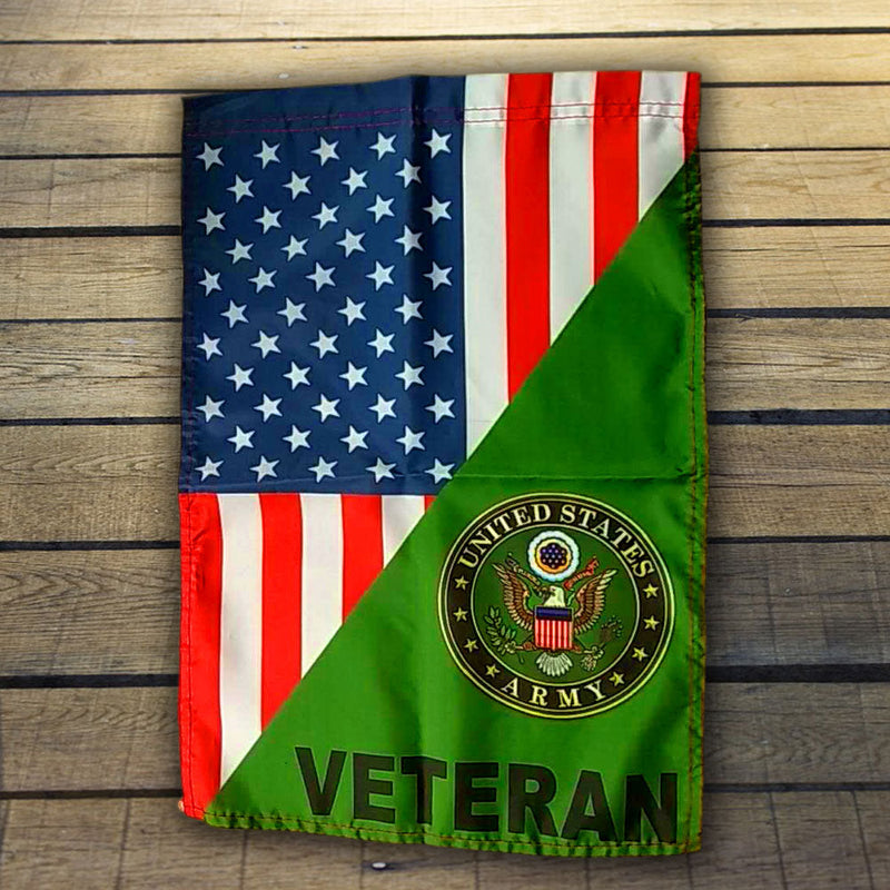 Buy 1 Get 1 At 30% US Army Veteran Garden Flag