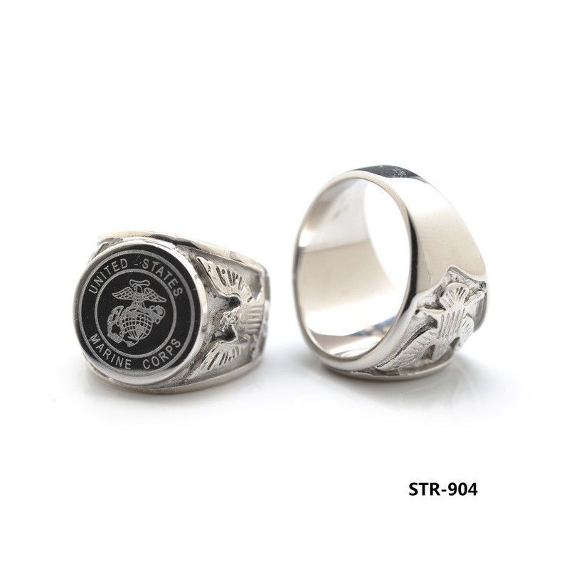 Army Military Stainless Steel Ring