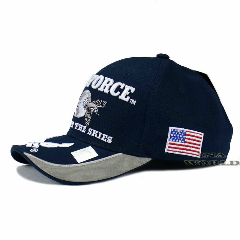 U.S.AIR FORCE Hat USAF Cap 'WE OWN THE SKIES' Official Licensed Baseball Cap