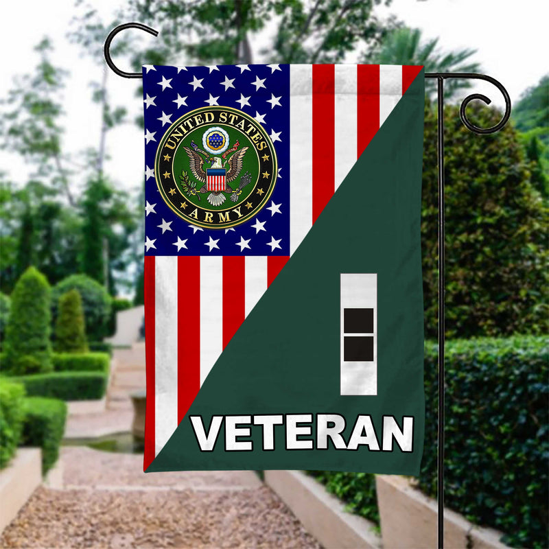 US Army Warrant Officer Rank Garden Flag