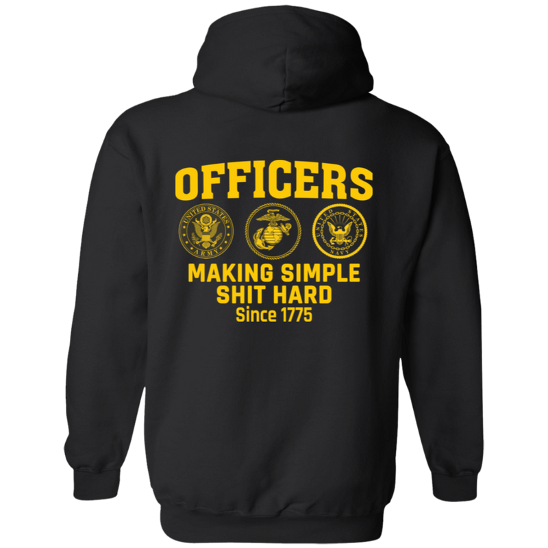 Army Making Simple Shit Hard G185 Gildan Pullover Hoodie