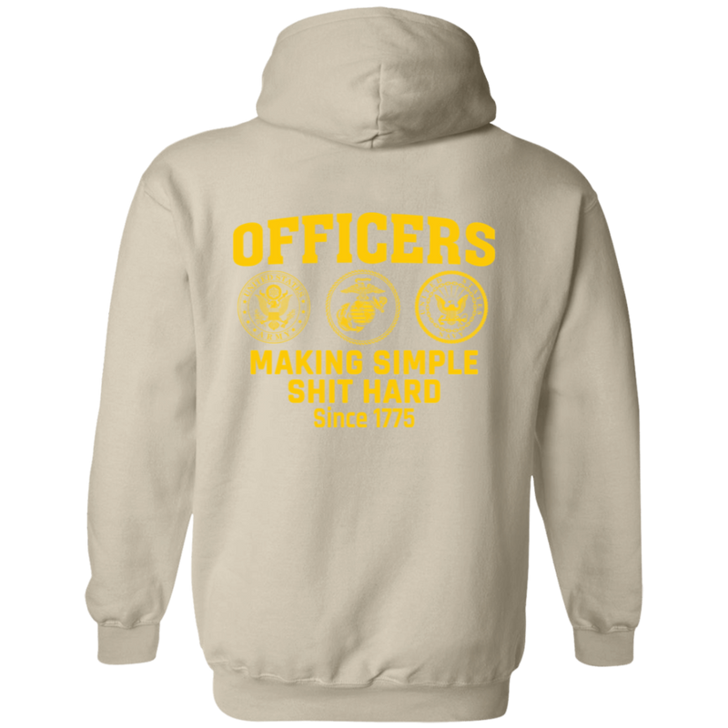 Army Making Simple Shit Hard G185 Gildan Pullover Hoodie