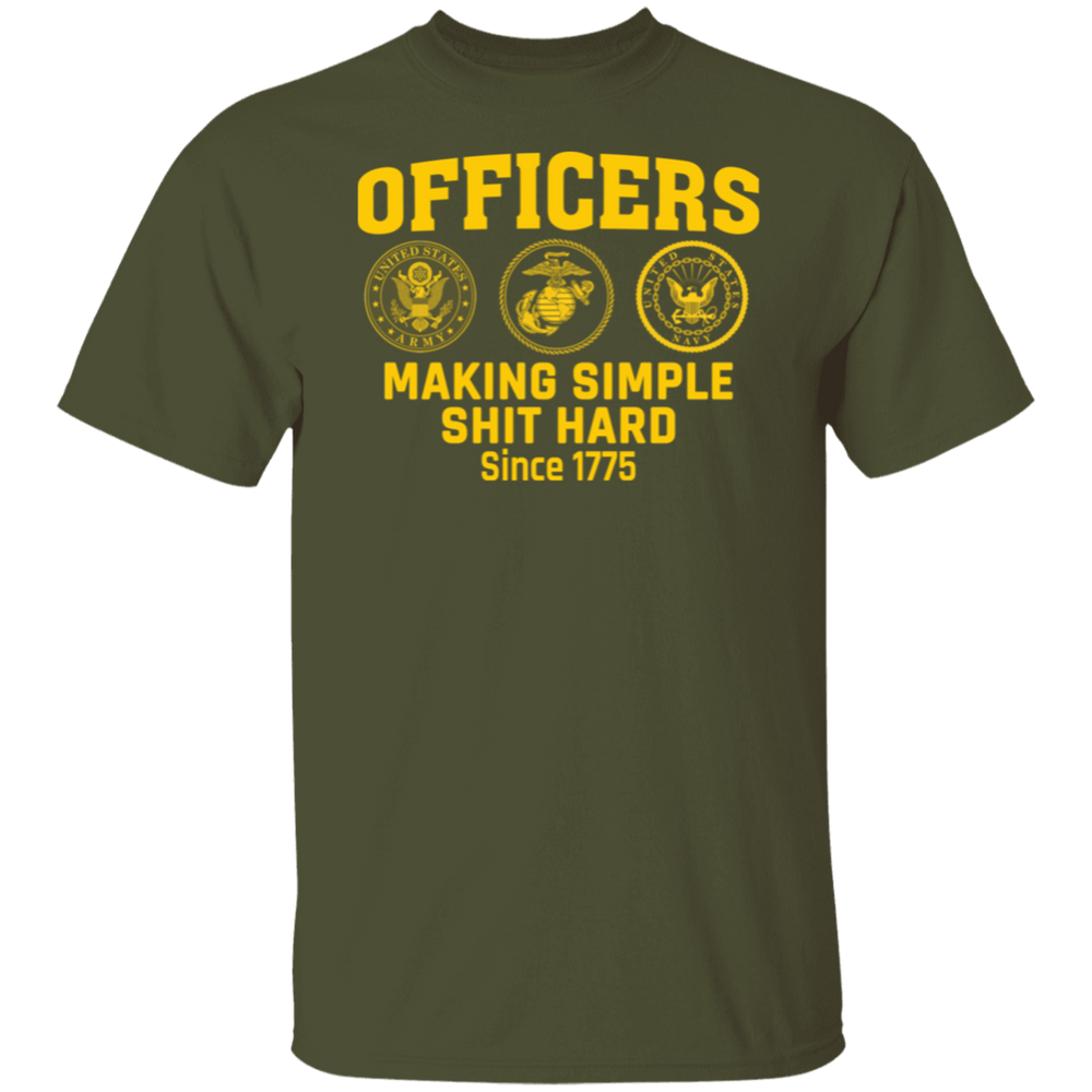 Army Making Simple Shit Hard G500 Gildan 5.3 oz. T-Shirt