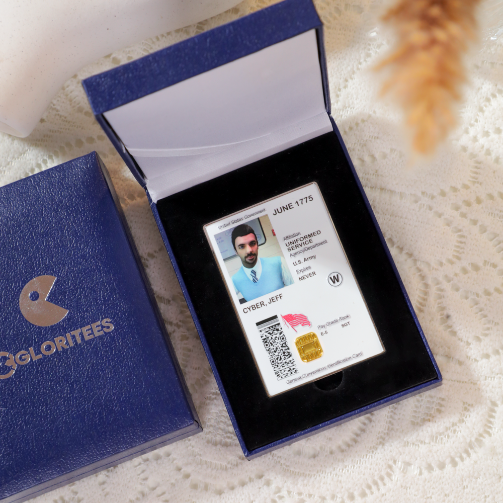 U.S. ARMY - 250 YEARS OF SERVICE CAC-Style Military Coin – Name, Photo & Service Details