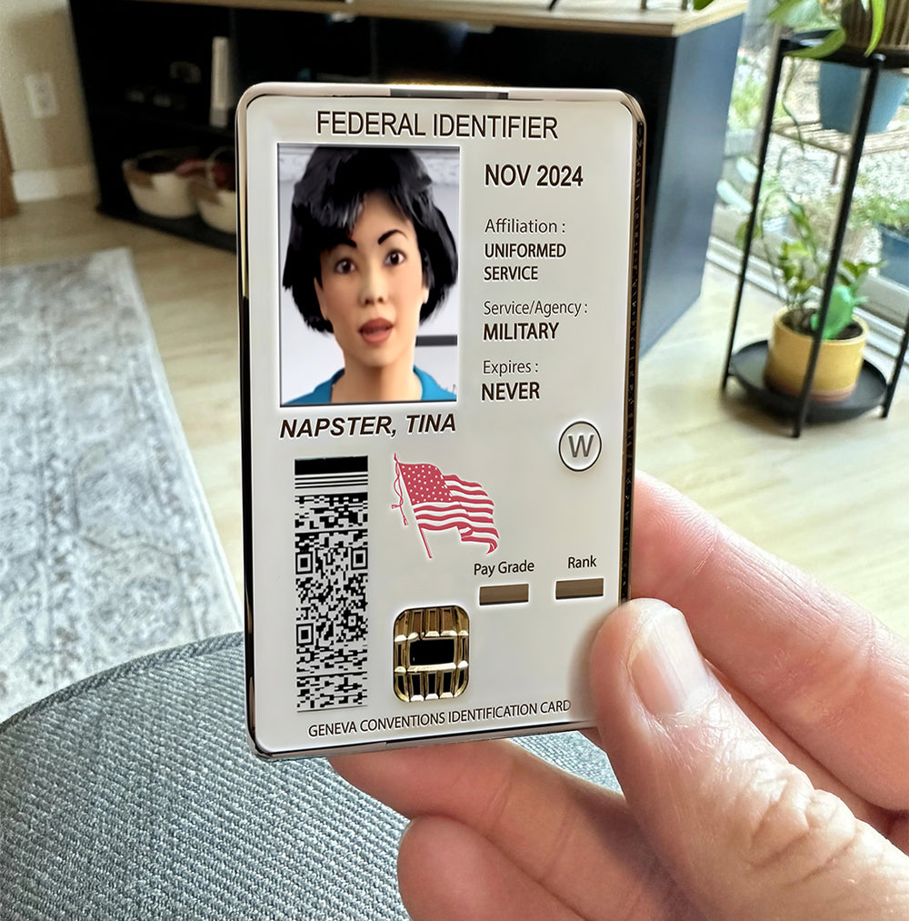 Cyber Jeff Army CAC Coin – Fixed Design Military Meme Gift