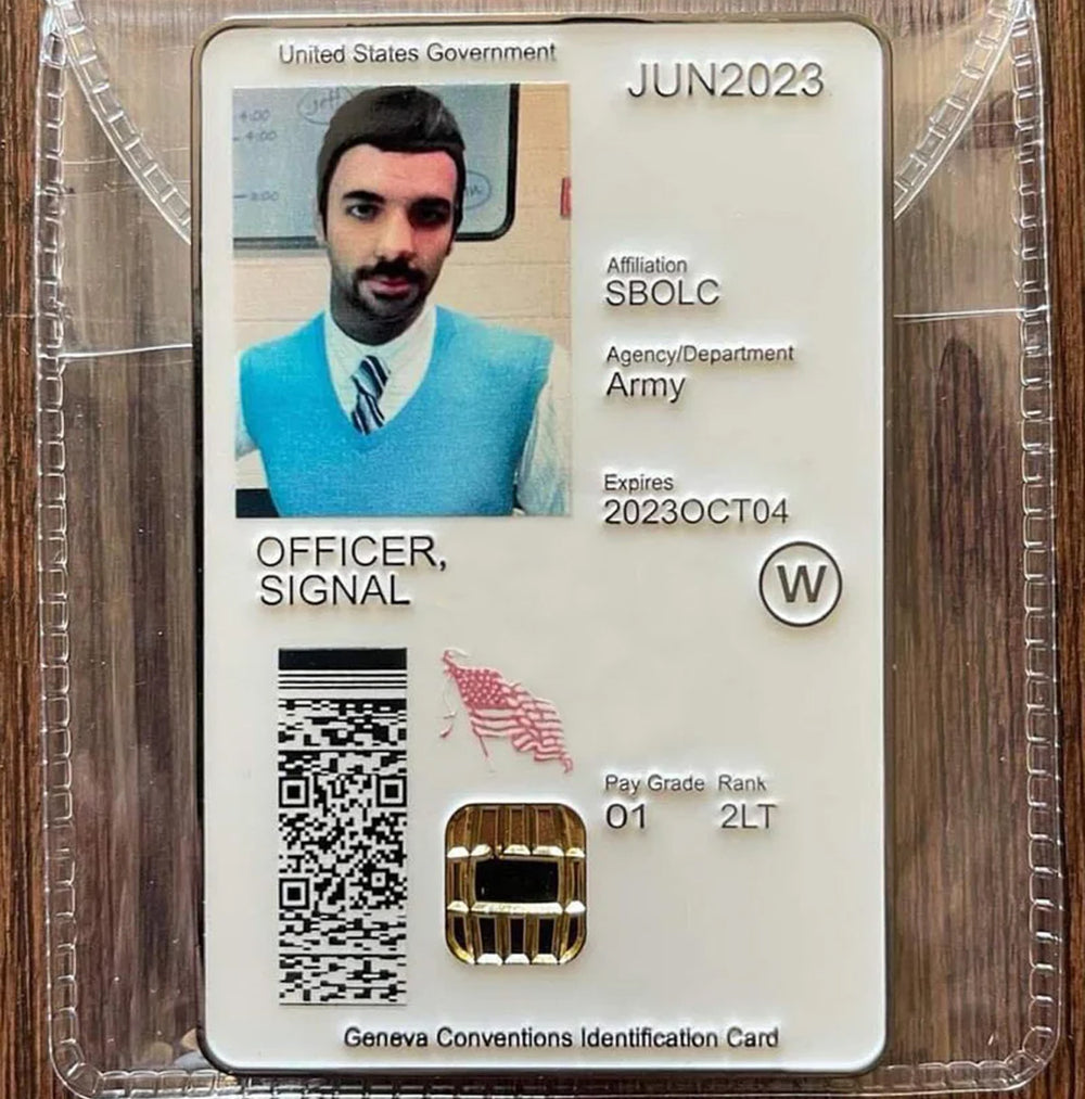 Cyber Jeff Army CAC Coin – Fixed Design Military Meme Gift