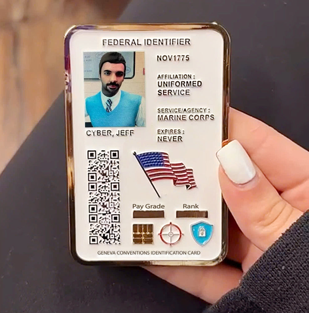 Cyber Jeff Army CAC Coin – Fixed Design Military Meme Gift