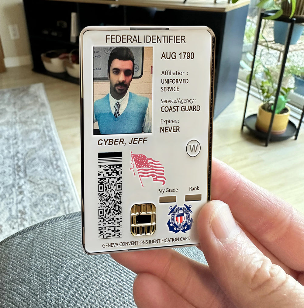 Cyber Jeff Army CAC Coin – Fixed Design Military Meme Gift