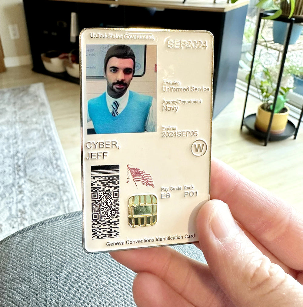 Cyber Jeff Army CAC Coin – Fixed Design Military Meme Gift