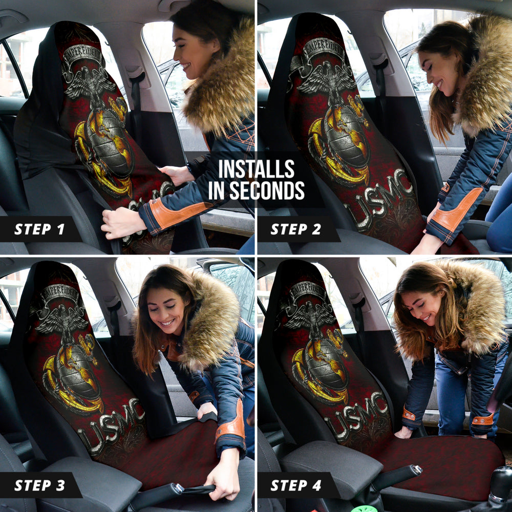 USMC Marine Corps Car Seat Covers