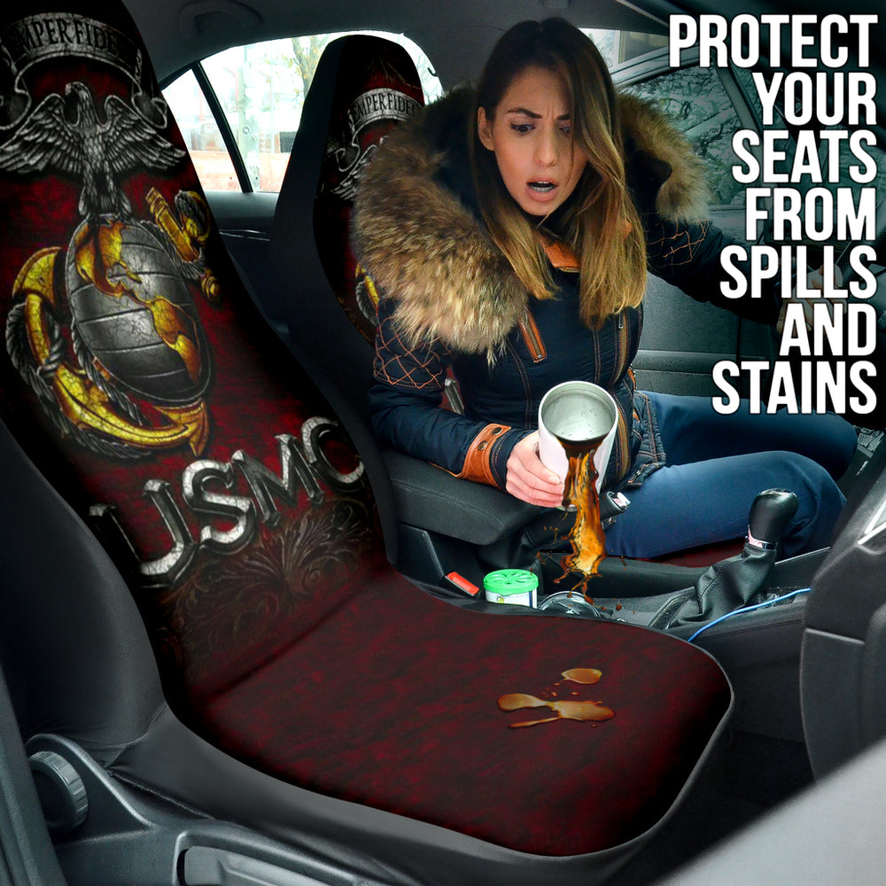 USMC Marine Corps Car Seat Covers