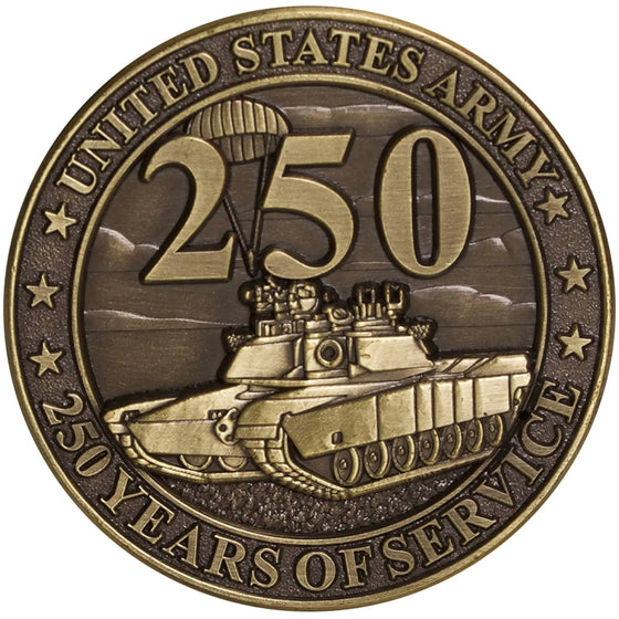 U.S. Army Seal 250th Challenge Coin