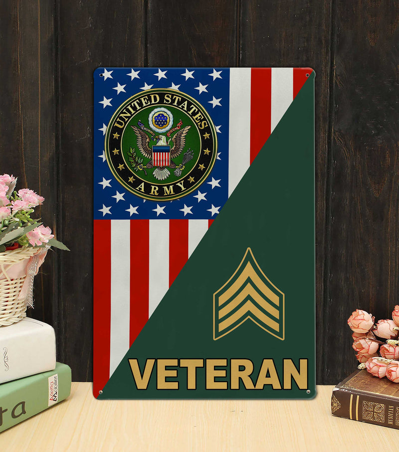 U.S. Army Veteran Enlisted Rank 8