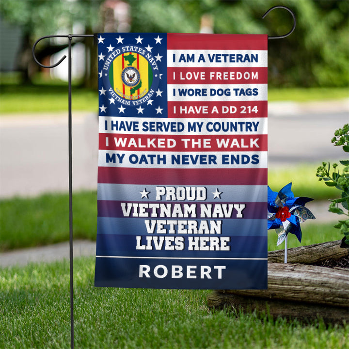 Veteran Retired Garden Flag House Flag 3x5 Flag