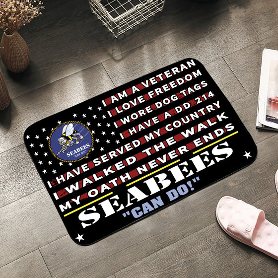 Seabees can do doormat