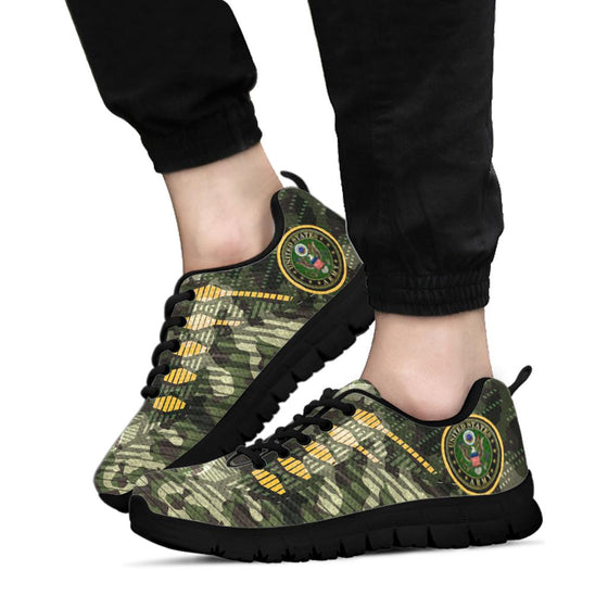 Army Logo Camo Sneakers
