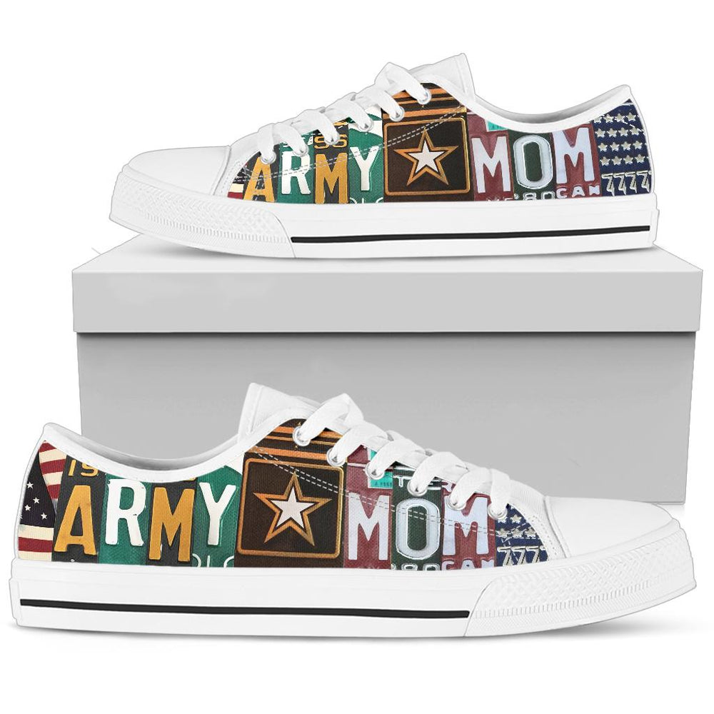 Army Mom Low Top Shoes