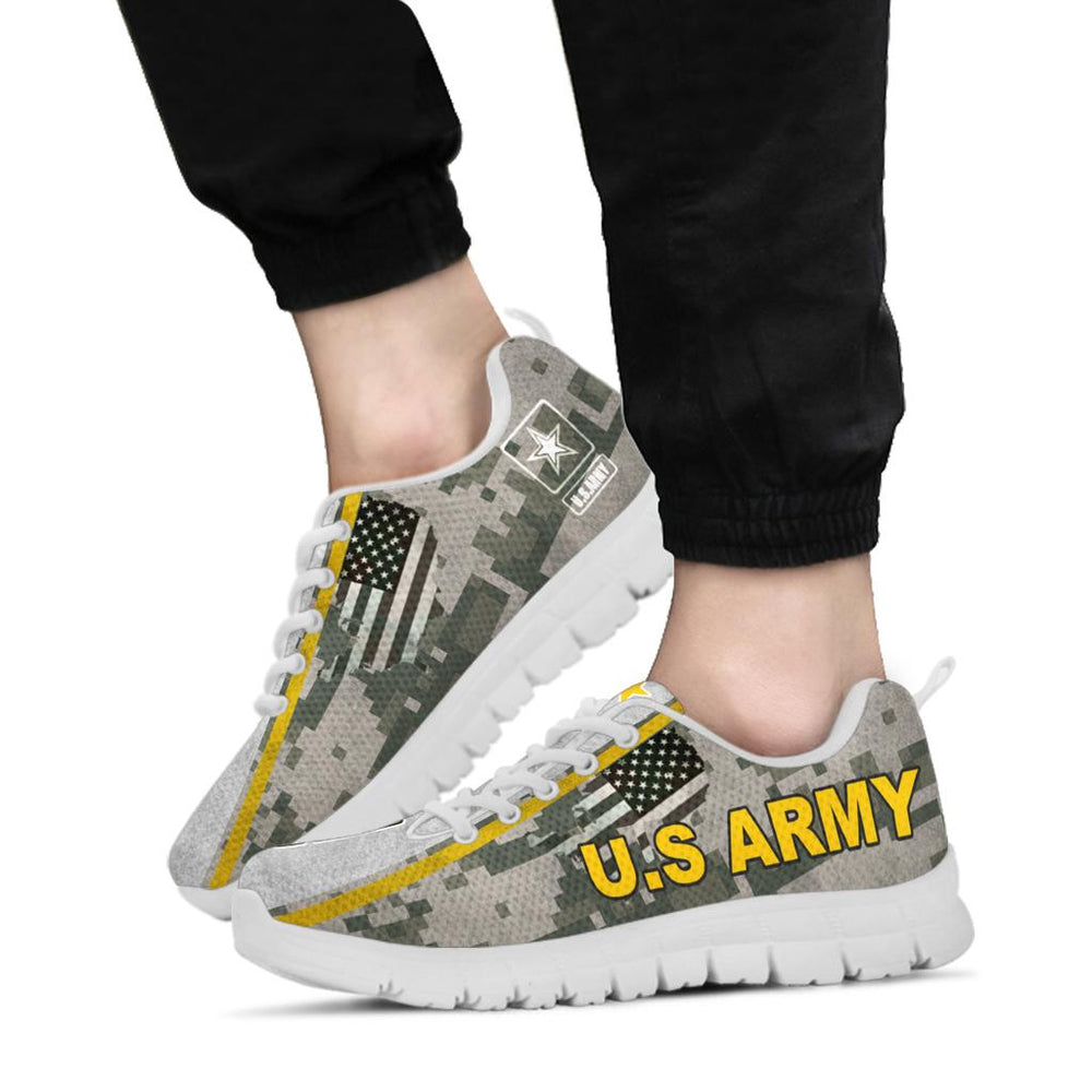 Army Camo Star Logo Sneakers