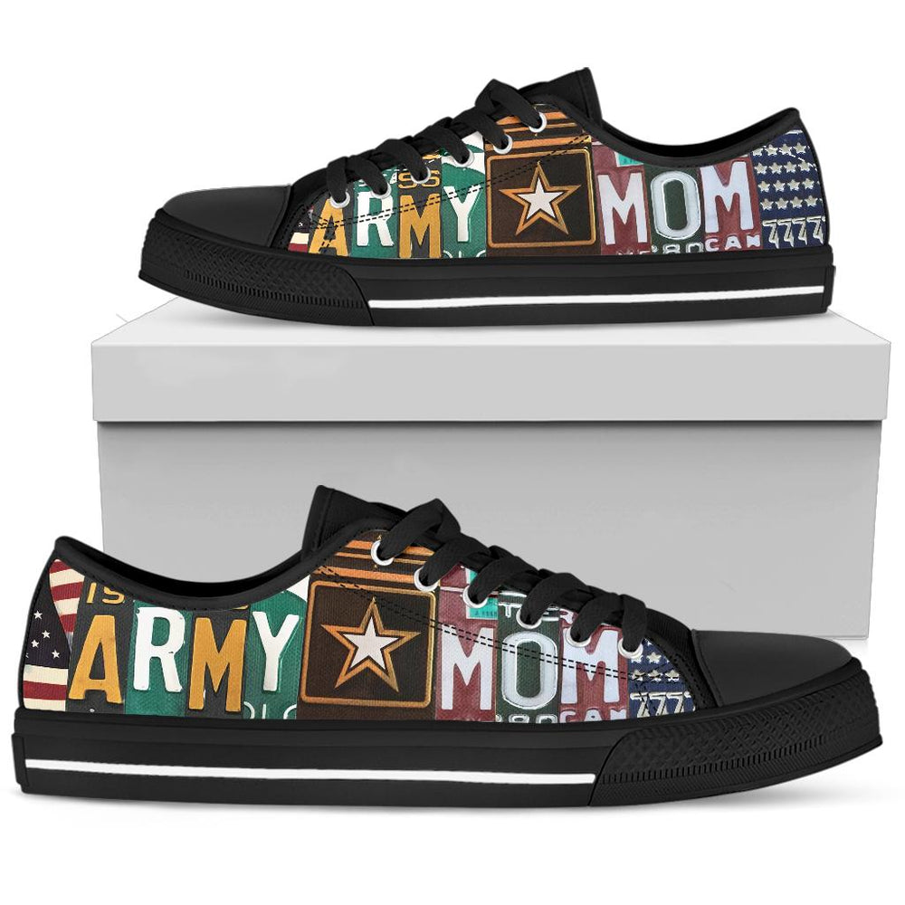 Army Mom Low Top Shoes
