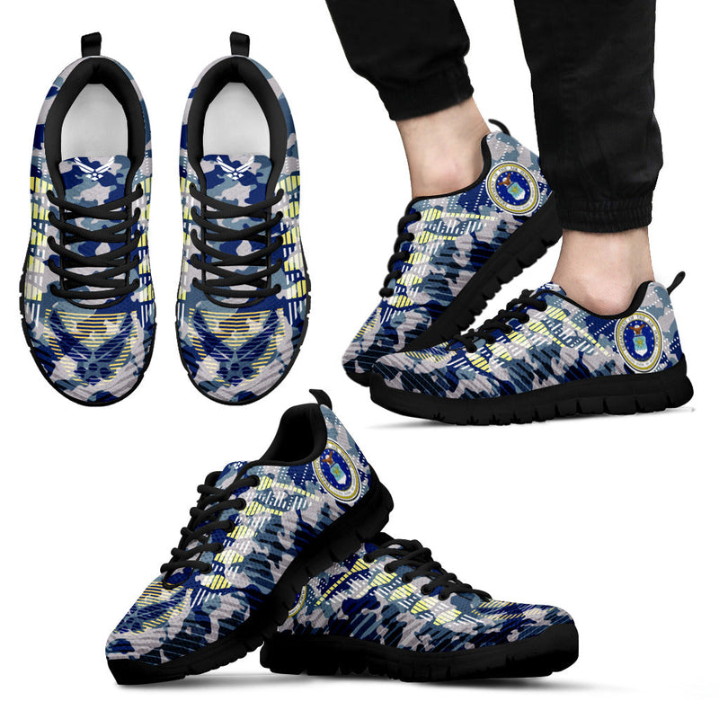 US Air Force Sport Camo Running Shoes
