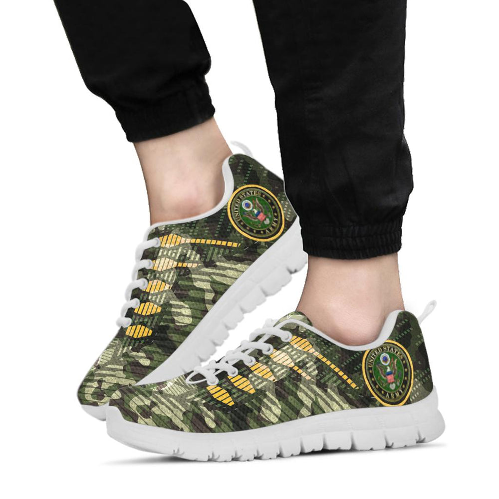 Army Logo Camo Sneakers
