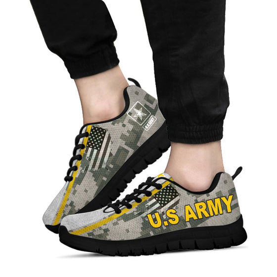 Army Camo Star Logo Sneakers