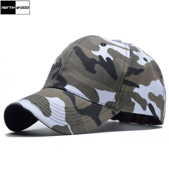 Tactical Camo High Quality Bone Masculino Dad Hat Trucker