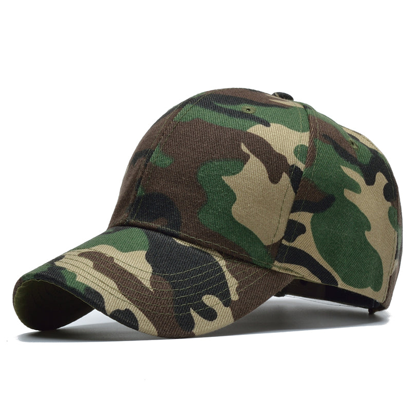 Tactical Camo High Quality Bone Masculino Dad Hat Trucker