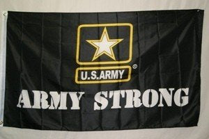 3x5' US Army Strong Flag Digital Printed Banner